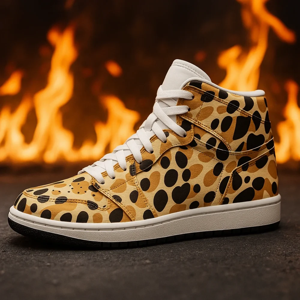 Panther Dune High-Top Sneakers – Desert Cool, Predator Mood