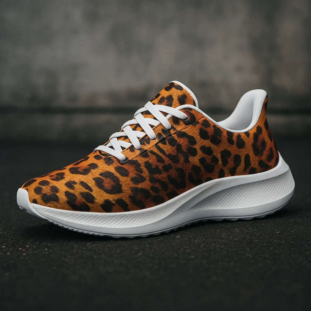 Leopard Vibe Lightweight Sneakers – Bold Spots, Wilder Steps
