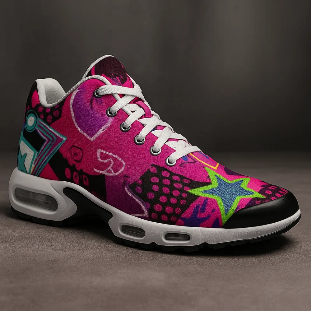 Neon Pop Air Sneakers – Bright Beats in Every Step