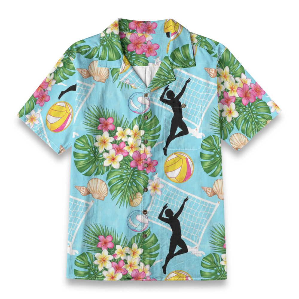 Spiking Through Petals on the Shore Beach Shirt