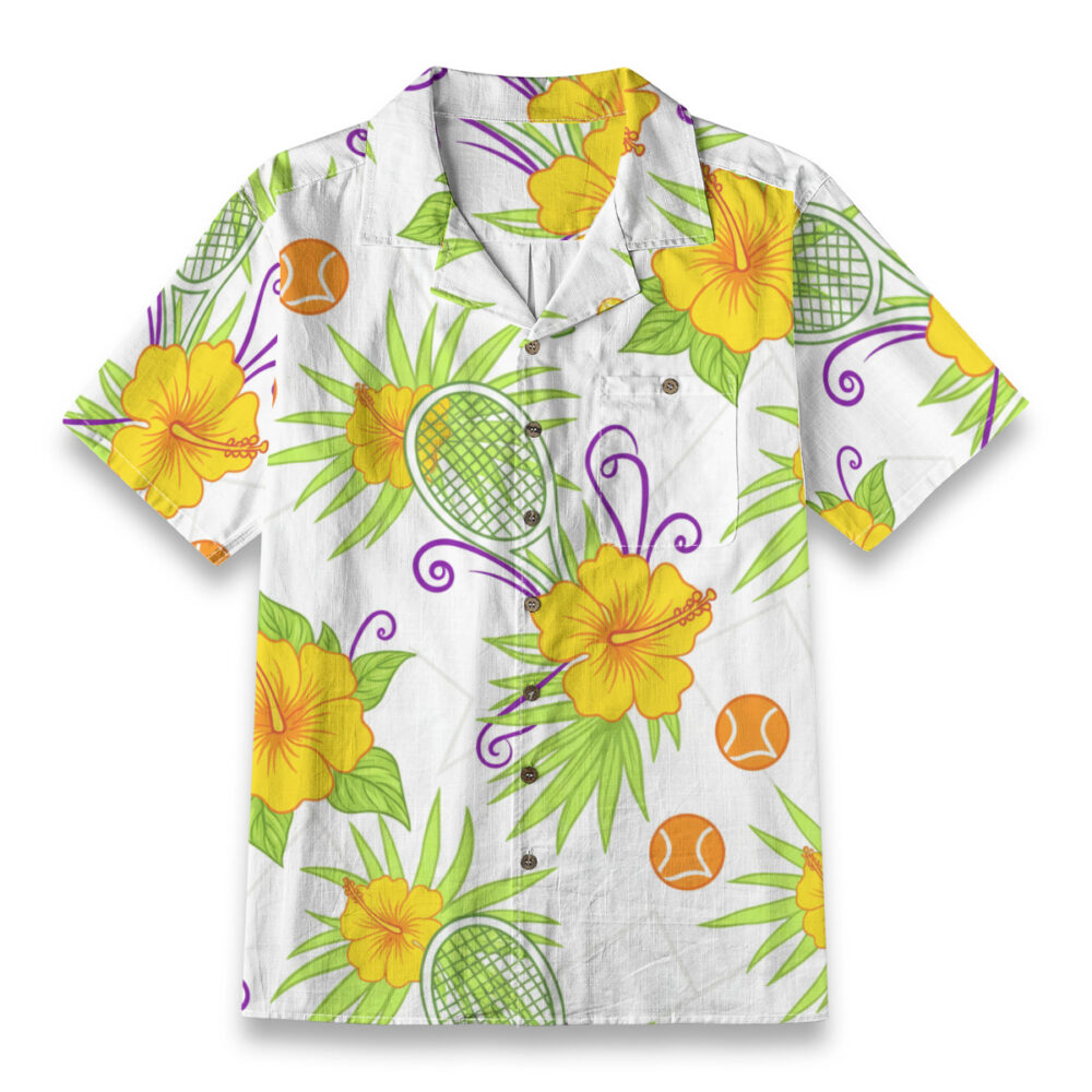 Ace the Set in Full Bloom Summer Shirt