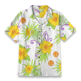 Ace the Set in Full Bloom Summer Shirt